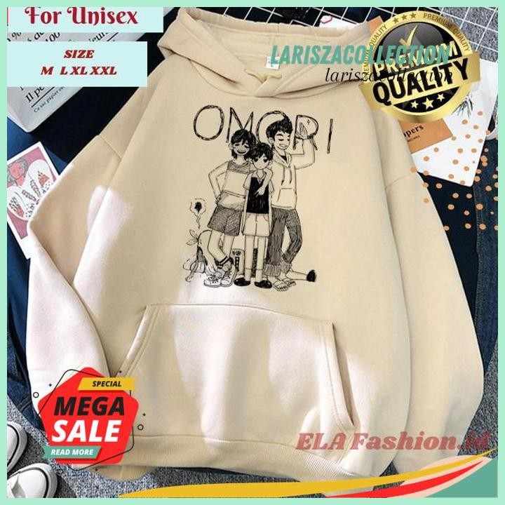 HOODIE OMORI BASIL ANIME KEKINIAN HODIE WAIFU PRIA WANITA BEST PRODUCT BY LARISZA COLLECTION 