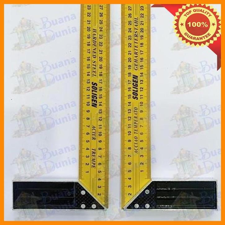 

(BUAN) SIKU TUKANG 30CM | SIKU METER 12 INCH | PENGGARIS SIKU | ALAT PASEKON