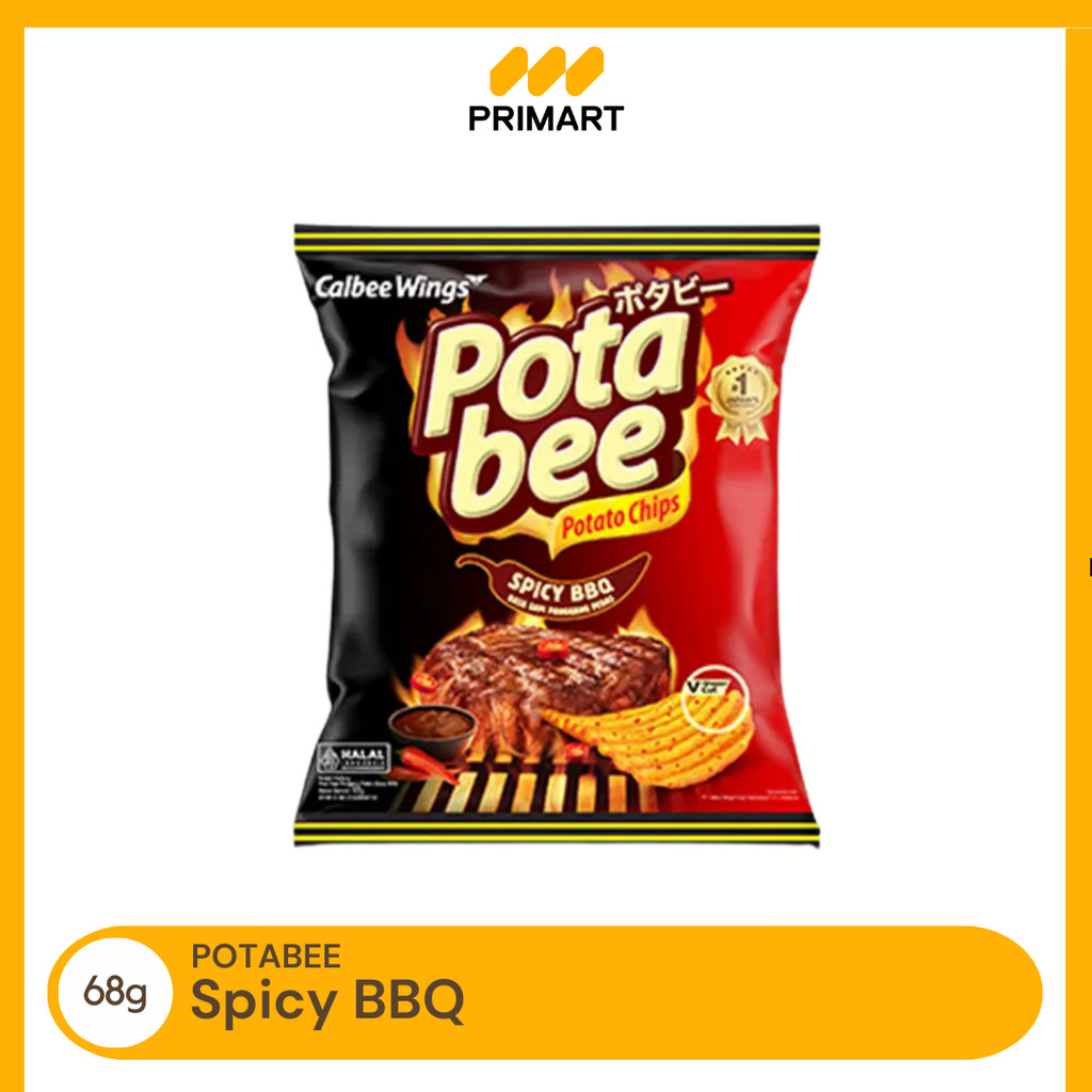 

Potabee Spicy BBQ Snack Kentang 57gr