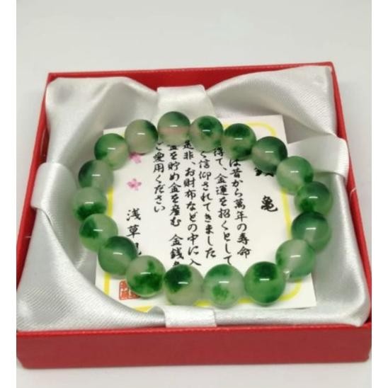 Gelang Batu Gio Gio Hijau Muda