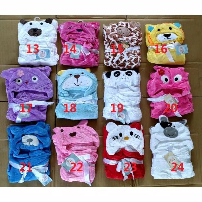 

Terbaru Topi Selimut 3D Karakter / Selimut Boneka P13