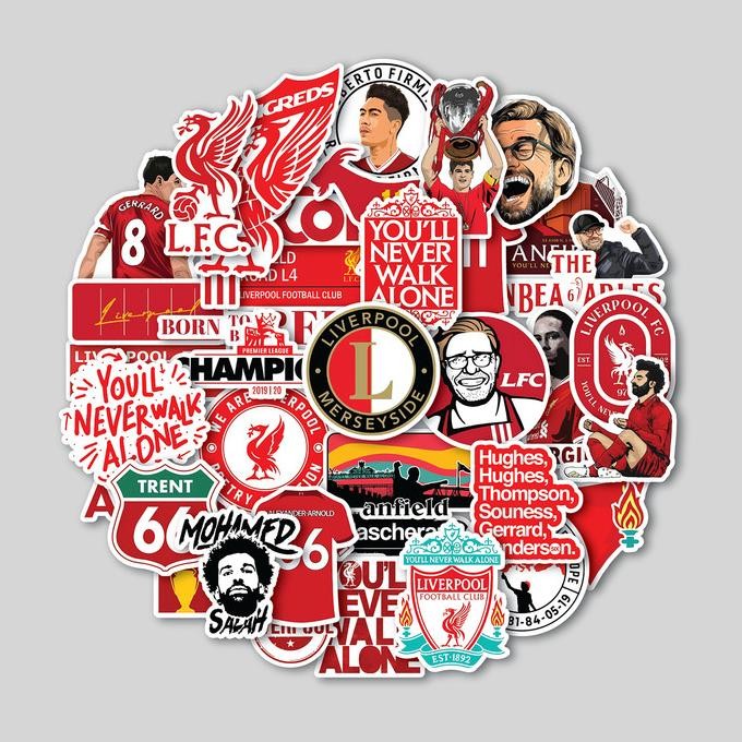 

Sale Sticker Pack Liverpool | Sticker Tumbler | Stiker Laptop Koper Helm