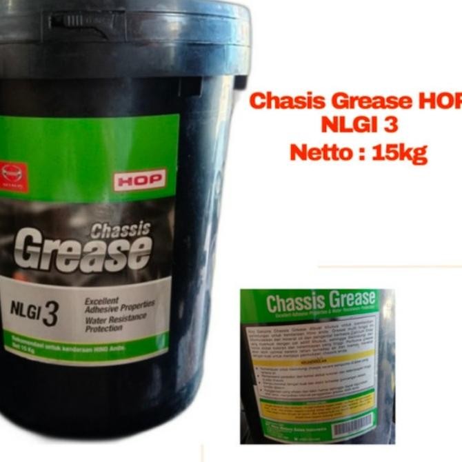 Gemuk NLGI-3 Grease Gemuk Chasis Casis Stempet NLGI3 15 kg Pa 11OKTZ4