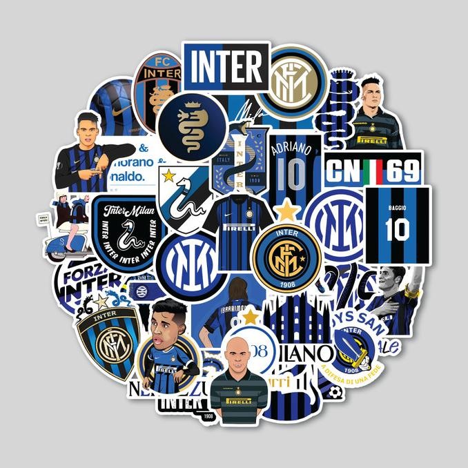 

Sale Sticker Pack Inter Milan | Sticker Tumbler | Stiker Laptop Koper Helm