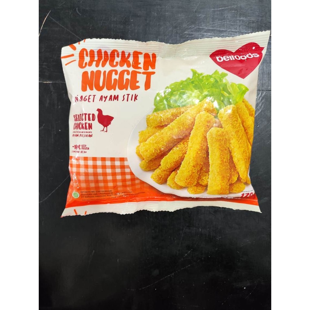 

Belfoods Chicken Nugget Stick 170gr