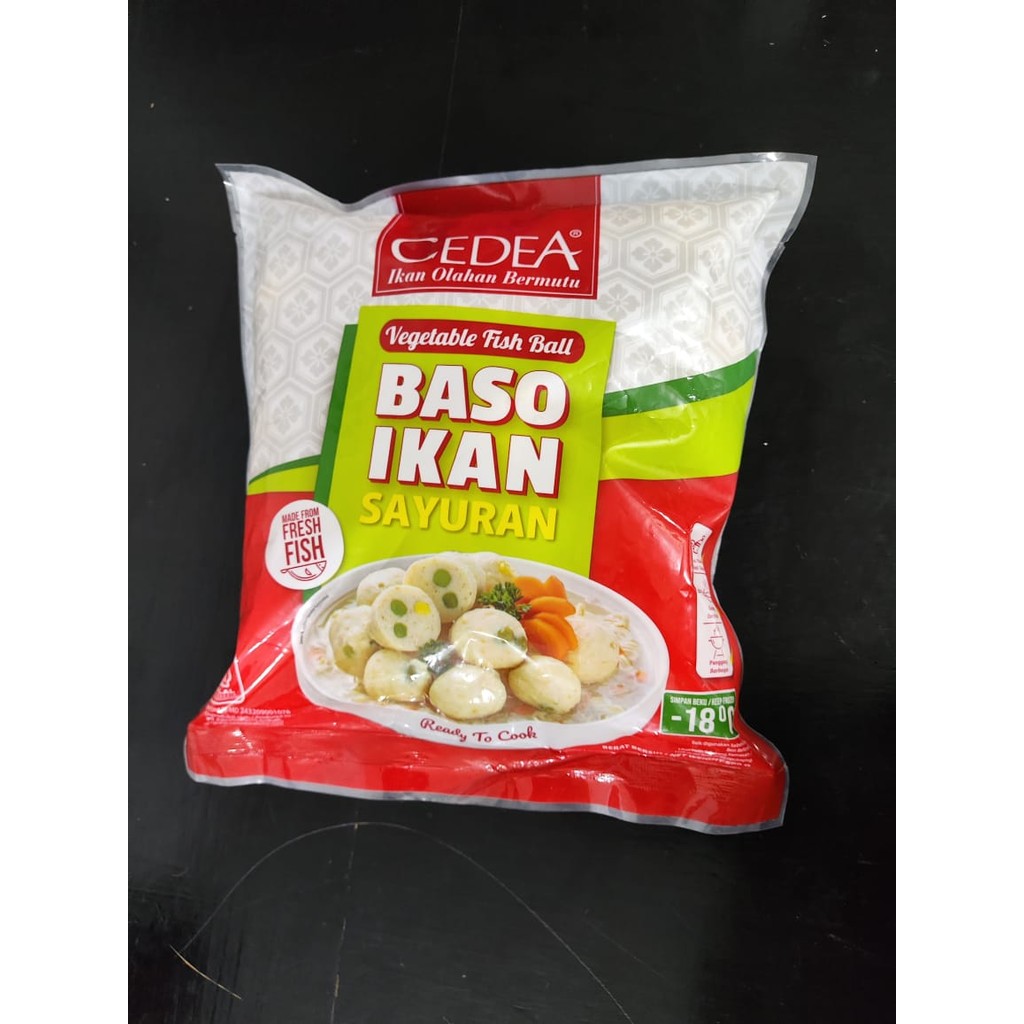 

Cedea Bakso Ikan Sayuran 500gr