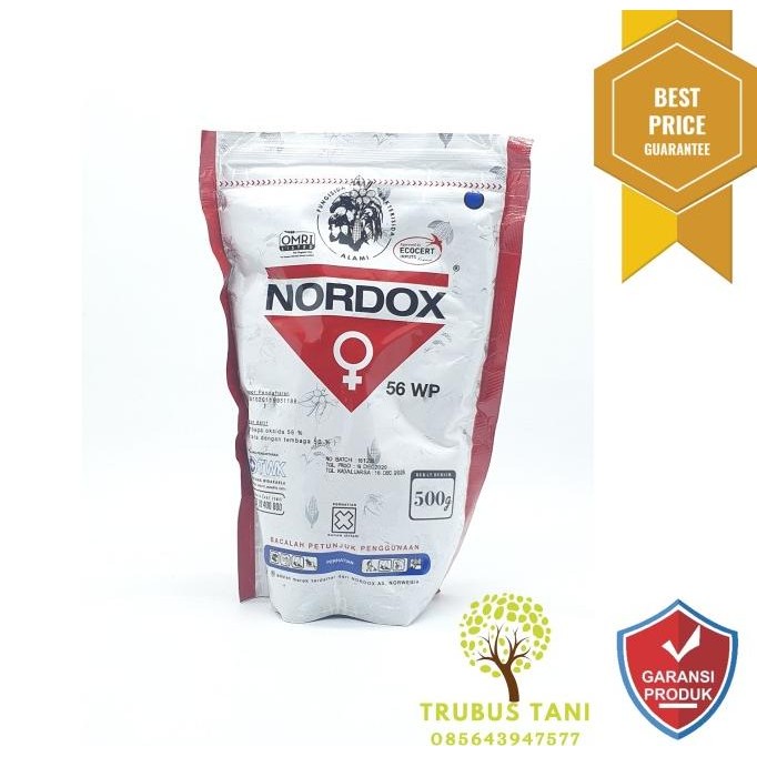 Fungisida Nordox 56 WP 500 gr - Fungisida/Bakterisida Alami