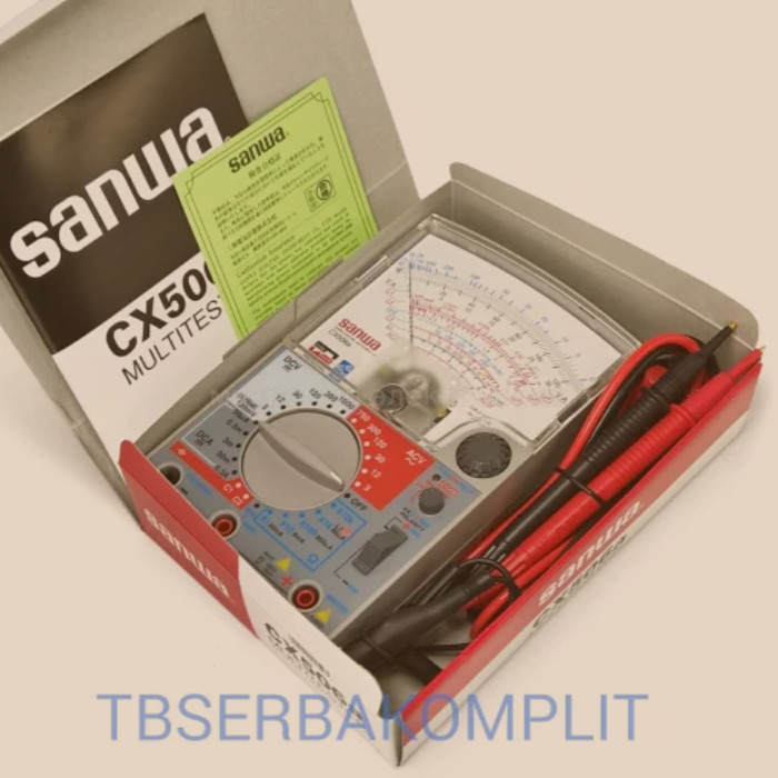 Jual Multimeters Analog Multi Meter Tester Sanwa Cx506A Cx 506 A Jepang Ori
