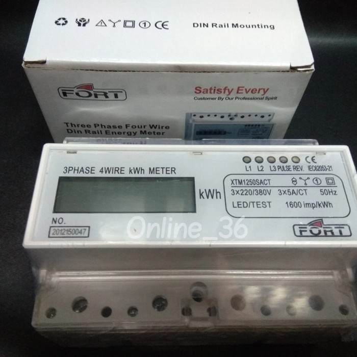 Jual Kwh Meter Digital/Kwh Digital Xtm1250Sact Fort