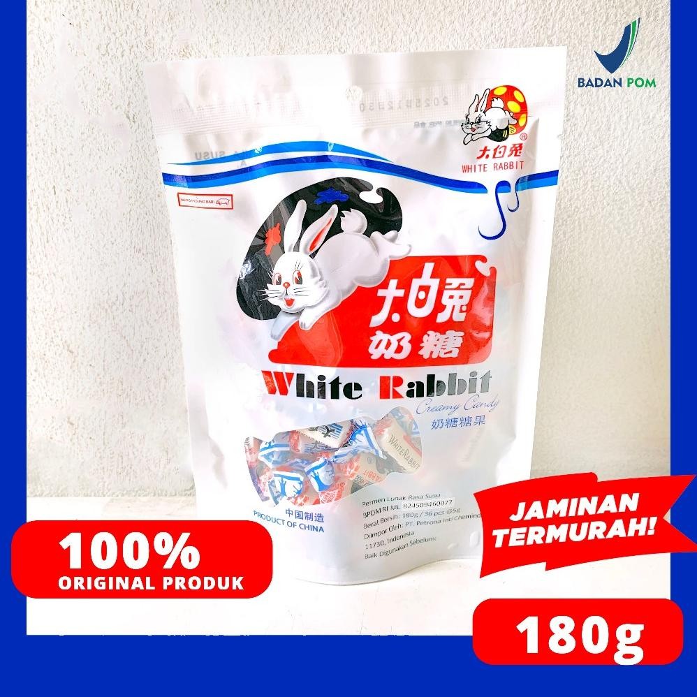 

Lm - PERMEN SUSU KELINCI 180GR (WHITE RABBIT CREAMY CANDY )