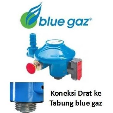 PAKET HEMAT Regulator + Selang BLUE GAS GAZ LPG SNI