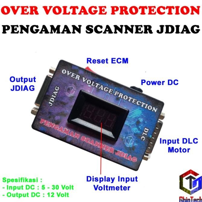 JDiag M100 PRO Motor Scanner Function Diagnostic Tool ECU Injeksi