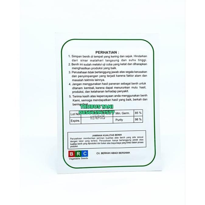 Benih sawi putih ZAMI tahan akar gada