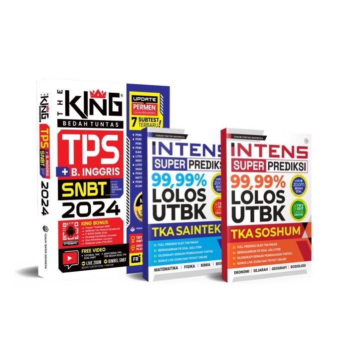 

Buku The King Bedah Tuntas Soal Dan Materi Tps (Utbk Sbmptn Skolastik)