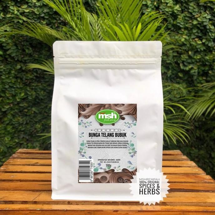 

Bunga Telang Bubuk 500 G Terlaris