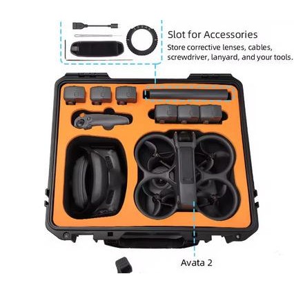 

Sunnylife Safety Carrying Case Large Capacity Hardcase Tas Dji Avata 2 Terlaris
