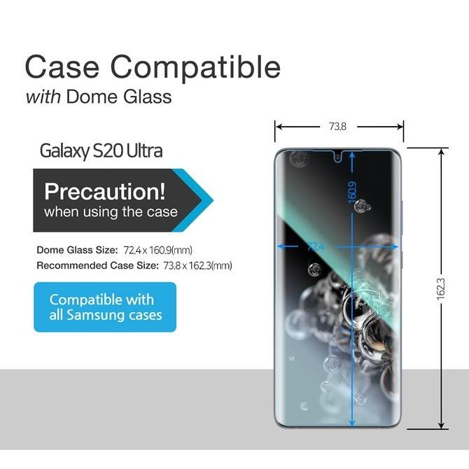 

Whitestone Dome Uv Tempered Glass Samsung S20 / S20 Plus / S20 Ultra Terlaris