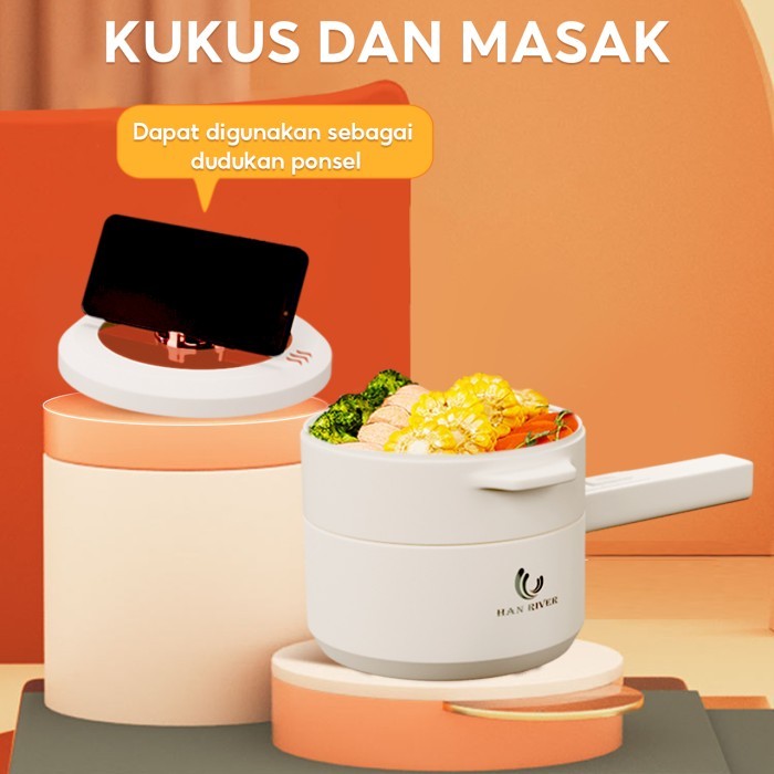 HAN RIVER panci listrik 15L Kompor listrik pintar PelajarAsrama