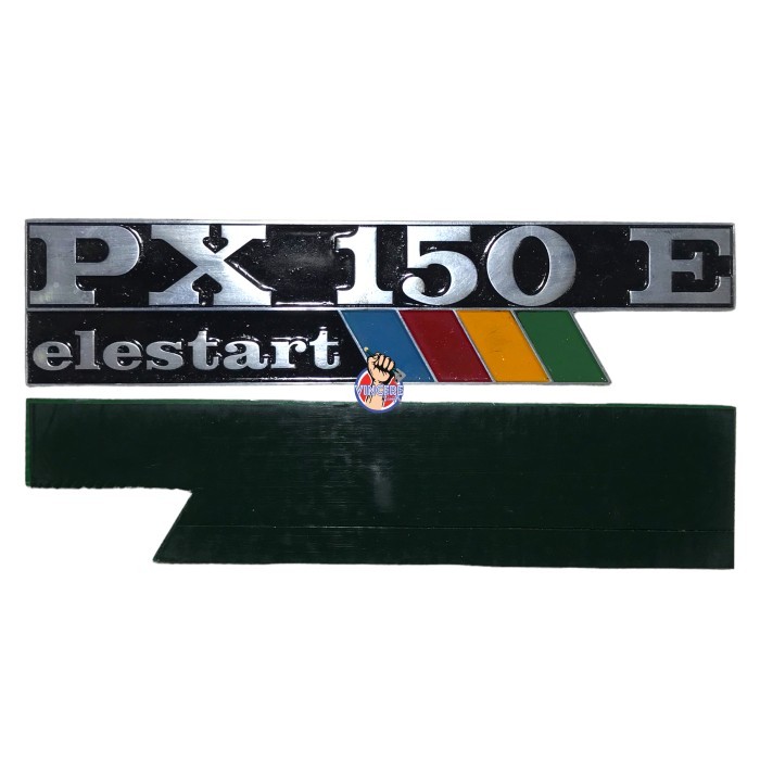 Ready Emblem Tepong Samping Vespa Excel Exclusive Px 150 Elestart Px150E
