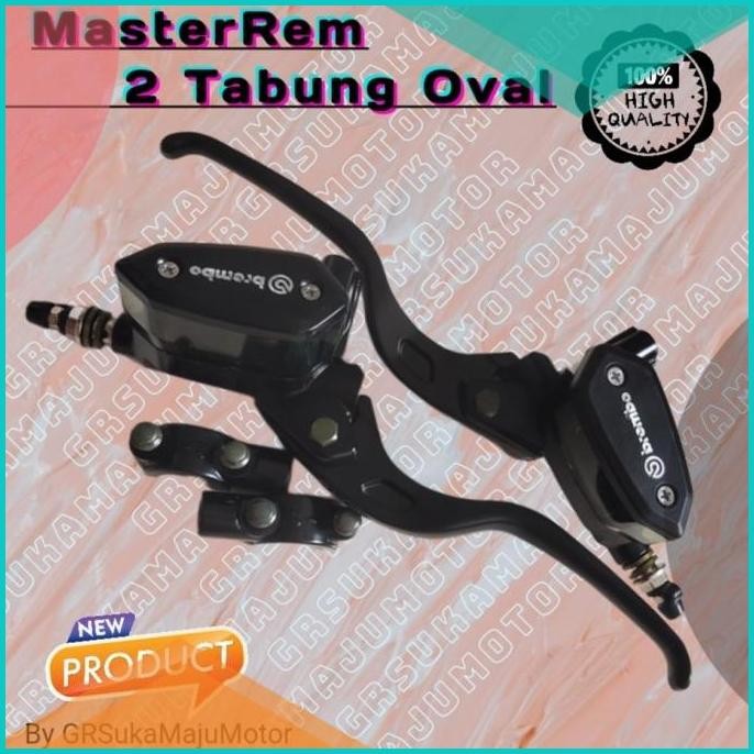 Master Rem Brembo 2 Tabung Oval Brembo NMAX PCX XMAX LEXI ADV Sepasang