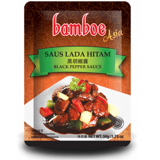 

Bumbu Bamboe Asia Saus Lada Hitam Original 100%