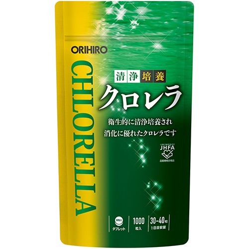 Orihiro Chlorella 1000 Tablet Jhfa Detox Anti Oksidan