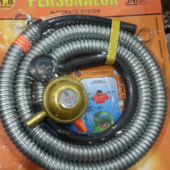 Selang Plus Regulator Gas Personalux untuk Kompor Gas Tabung LPG