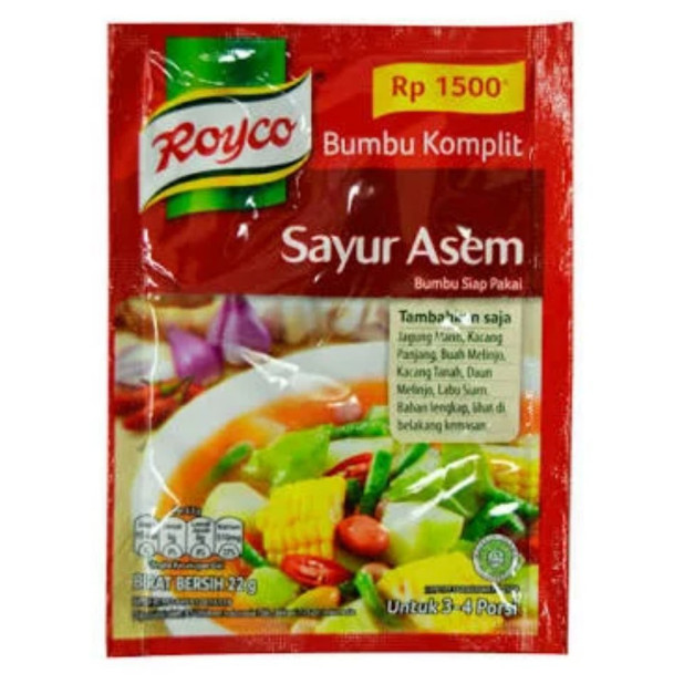 

Bumbu Royco Sayur Asem Original 100%