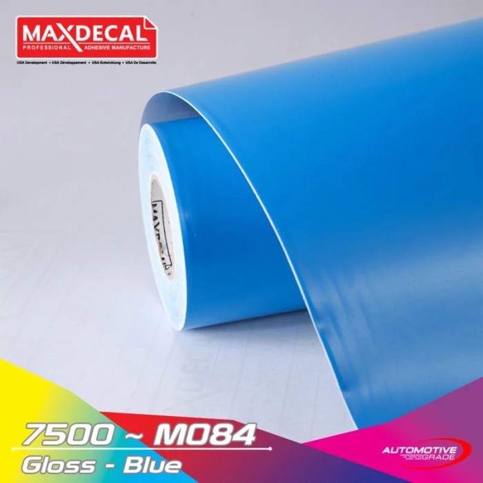 Termurah Maxdecal Skotlet Warna 084 Sky Blue Gloss Matt Dof Polet Motor Sticker