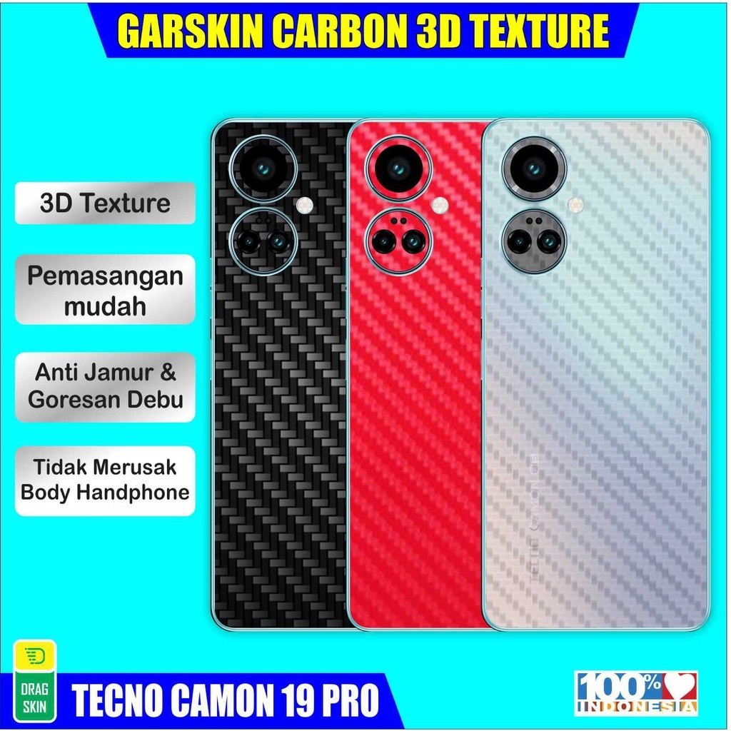 

Wrap* Tecno Camon 19 Pro Wrap Skin Stiker Garksin CUSTOM Gratis (2pcs)