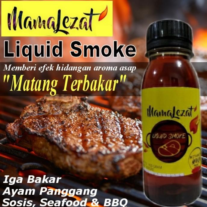 

MamaLezat Liquid Smoke Perisa BBQ Bumbu Bakar Aroma Asap FoodGrade 1KG SM88