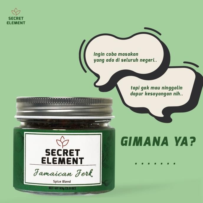 

Jamaican Jerk Spice Blend - BBQ Series - Bumbu Jamaika SM88