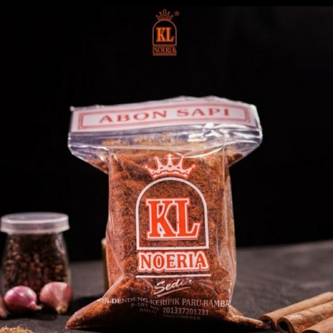 

TERJAMIN Abon Sapi Solo KL Noeria Manis