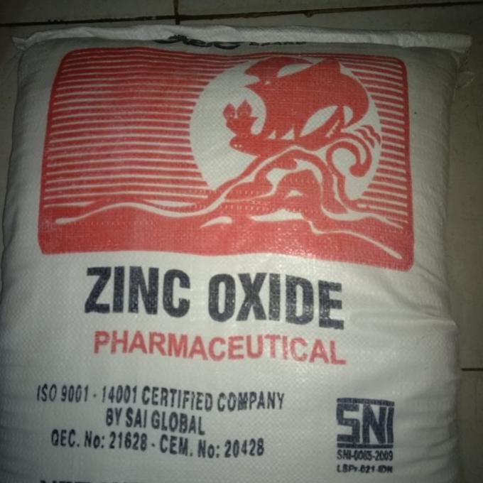 

Zinc Oxide Bubuk / Powder - Zno (1Kg) Original Dan Terpercaya