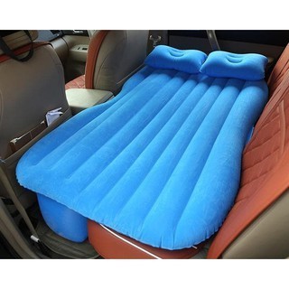 TERLARIS KASUR POMPA ANGIN MOBIL / MATRAS ANGIN MOBIL PLUS BANTAL - Biru