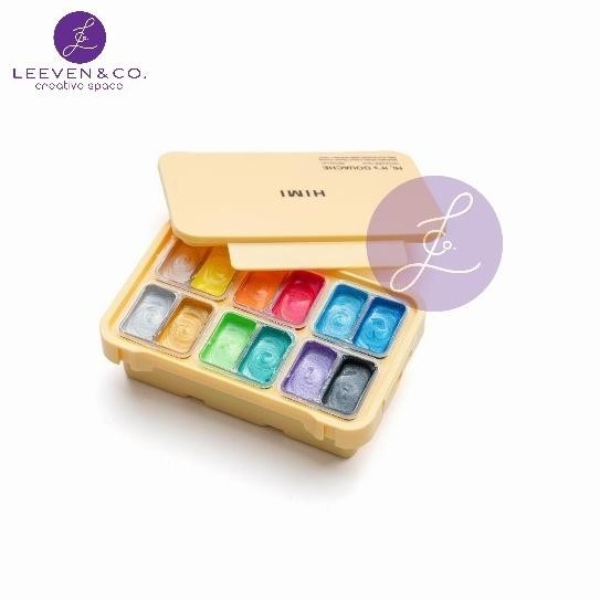 

Sale Himi Miya Gouache Paint Metallic Color 12 Color 12Gr