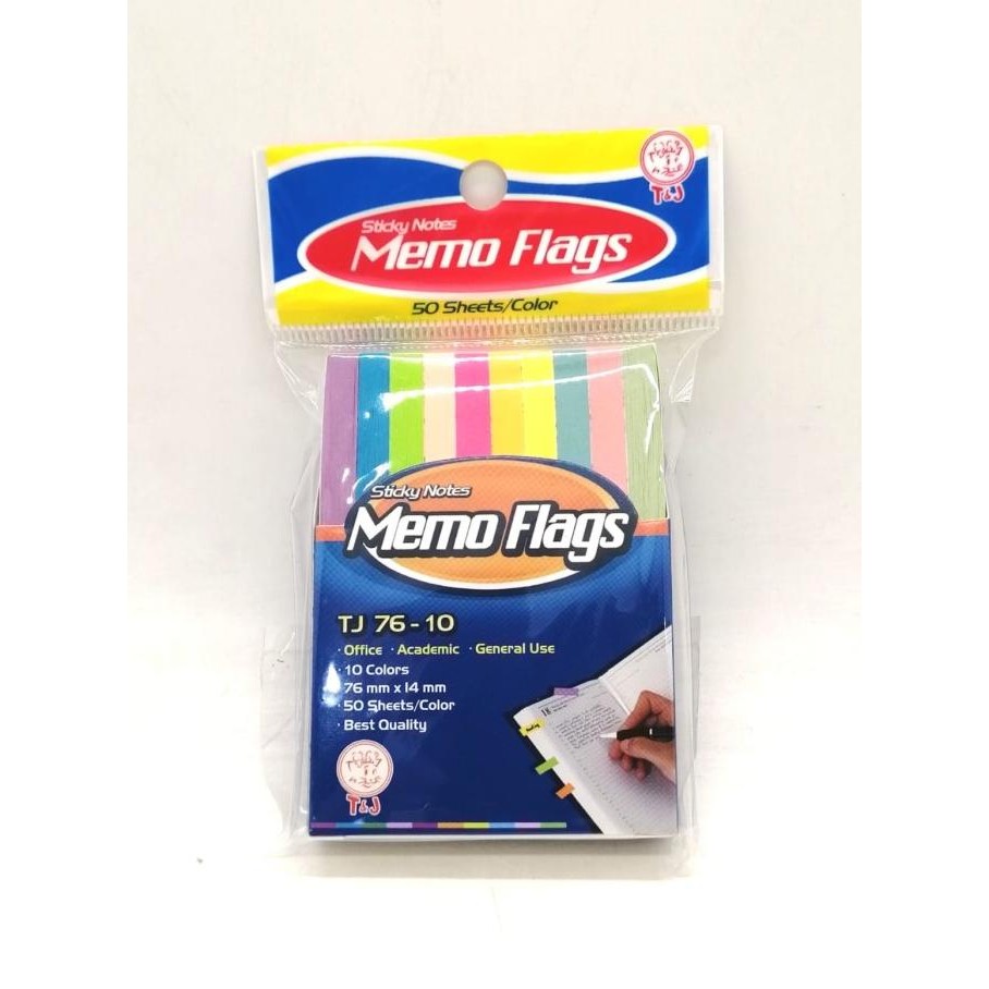 

HOT 2025 !! Sticky Notes Memo Flags TJ 76-10
