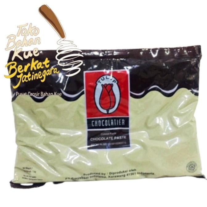 

Tulip Filling Dark Chocolate Kemasan 1 Kg (Masterfilling,Coklat,Selai)