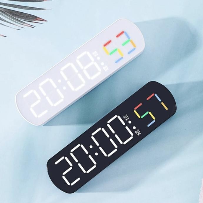 

Jam Alarm LED Besar Digital Clock Elektronik Countdown Timer Hitung Mundur Estetik Aesthetic Elegan BS77