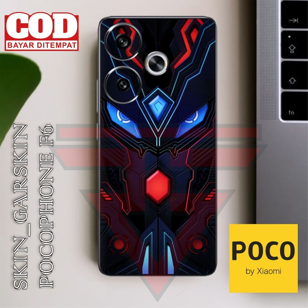 

Wrap* Pocophone F6 Gundam Wrap Skin Stiker Garksin CUSTOM Gratis (2pcs)