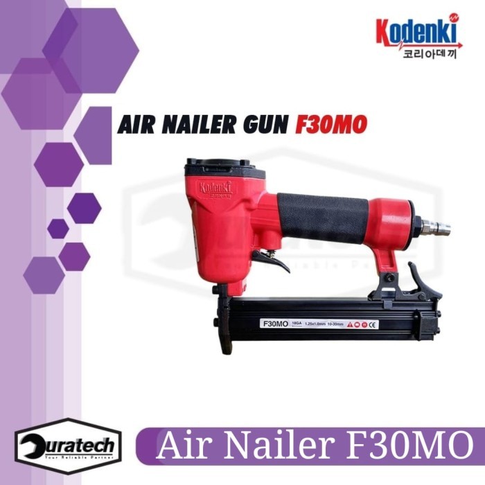 

Air stapler gun Kodenki F30MO air nailer gun paku F30 tembak angin