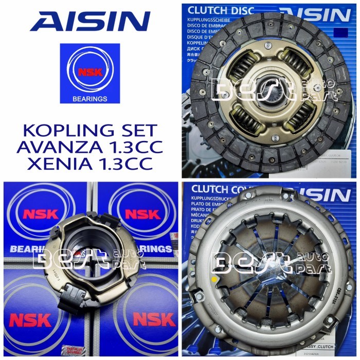 Kopling Set Avanza 1.3 ( Matahari + Kopling + Drag Lahar ) AISIN JPN