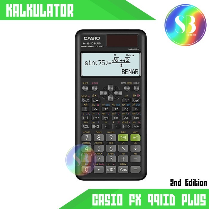 

Ready Stock Kalkulator Casio Fx-991 Id Plus Asli Dan Bergaransi
