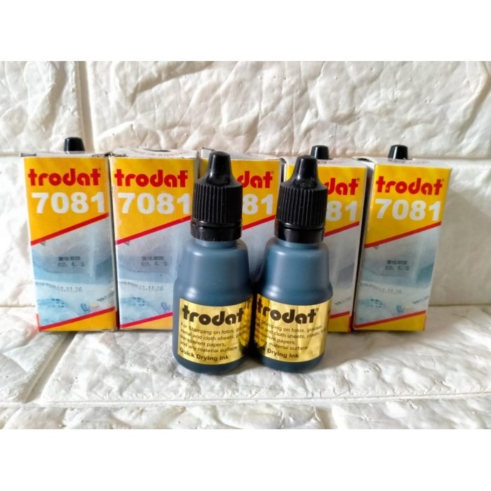 

Best Seller Tinta Trodat 7081 Hitam Untuk Plastik/Kertas Glossy/Kaca/Plat/Besi