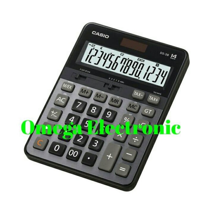 

Best Seller Casio Heavy Duty Calculator Ds-3B - Kalkulator Kantor Office Ds 3 B 14