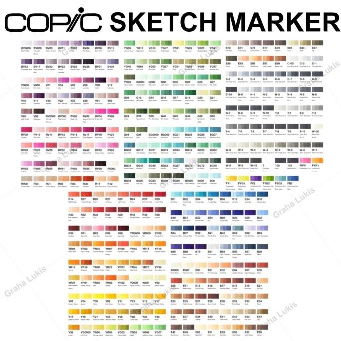 

COPIC SKETCH MARKER - SATUAN