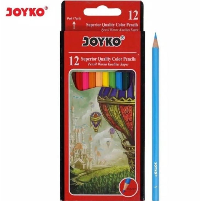 

PENSIL WARNA JOYKO 12 PANJANG