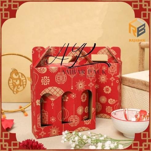 

CR - (10pcs) DUS JINJING KARDUS TENTENG IMLEK BOX BOTOL 250ML ISI 3 KARDUS KEMASAN PARCEL HAMPERS CHINESE NEW YEAR SINCIA CNY TERLARIS