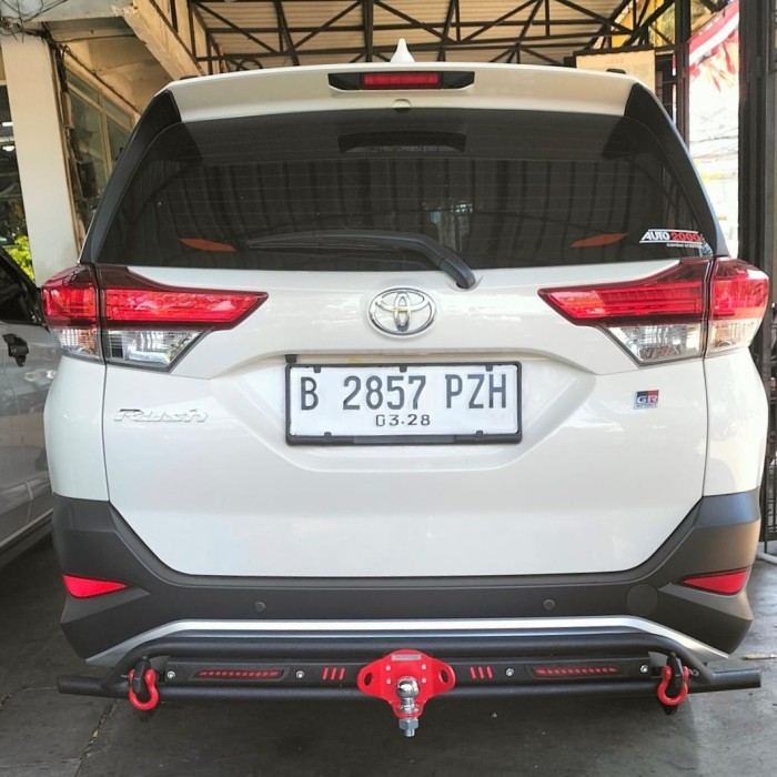 TOWING RUSH TERIOS ALL NEW COBRA PENGAMAN BUMPER BELAKANG RUSH TERIOS