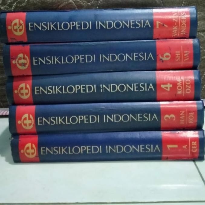 

ORI ENSIKLOPEDI INDONESIA JILID 1,3,4,6,& 7 BOOM SALE
